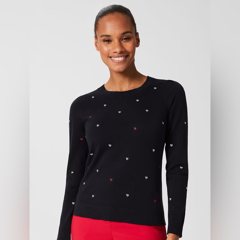 NWT Hobbs Elea Heart Jumper